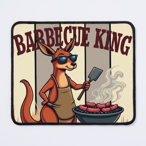Item preview, Barbecue King designed and sold by HappyHarmonyArt.