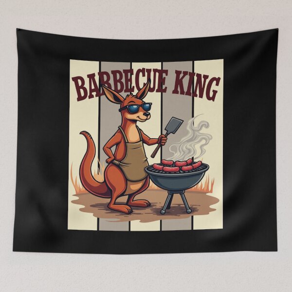Item preview, Barbecue King designed and sold by HappyHarmonyArt.