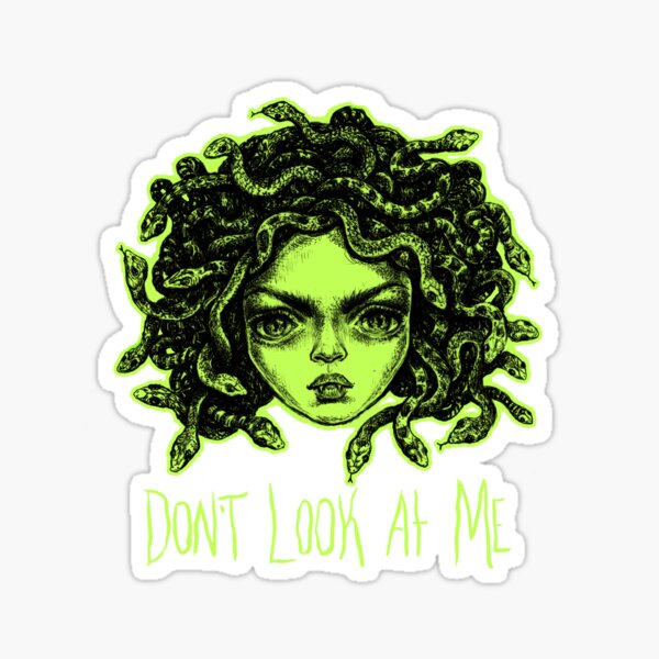 DON'T LOOK AT ME Sticker