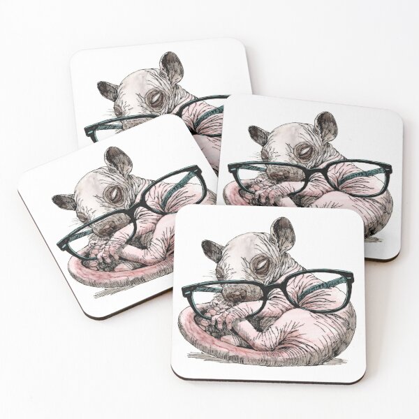 Item preview, Baby Tamandua in Glasses designed and sold by Scribbles & Doodles by Jinx.