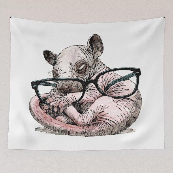Item preview, Baby Tamandua in Glasses designed and sold by Scribbles & Doodles by Jinx.