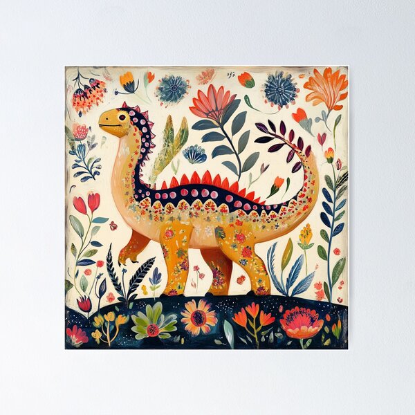 Item preview, L'aventure florale de Dino designed and sold by WinfinityStudio.