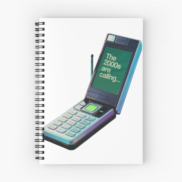 Item preview, The 2000s Are Calling Flip Phone  designed and sold by nostalgicthrift.