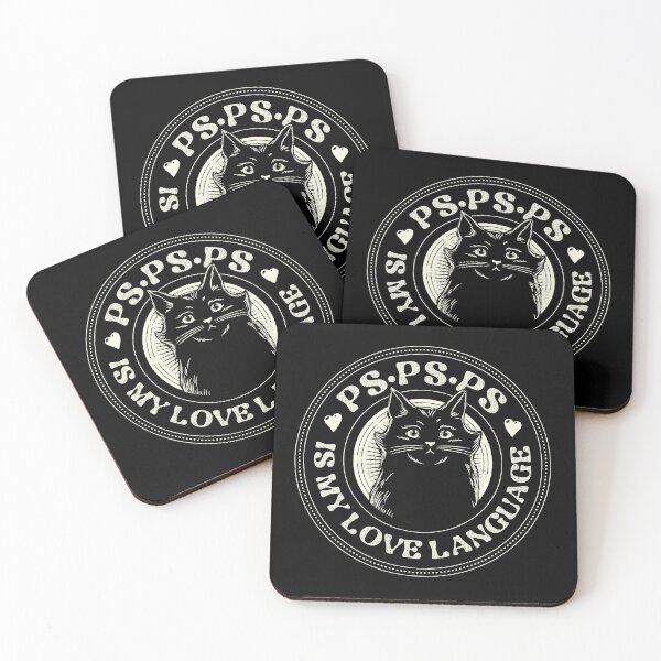 Item preview, PSPSPS Is My Love Language Cat by Tobe Fonseca designed and sold by Tobe Fonseca®.