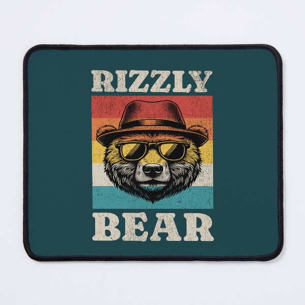 Item preview, Grizzly Rizzly Bear Retro Animal designed and sold by NosandEdgy.
