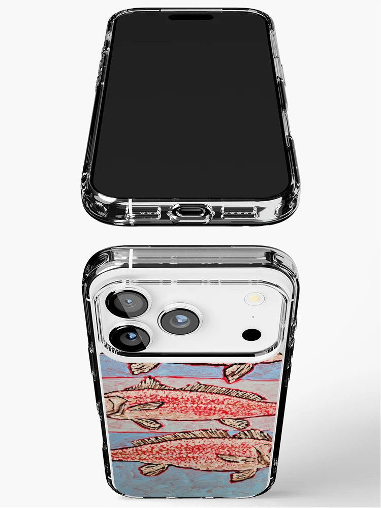 Thumbnail 3 of 5, iPhone Case, Redfish designed and sold by RudyYoder.