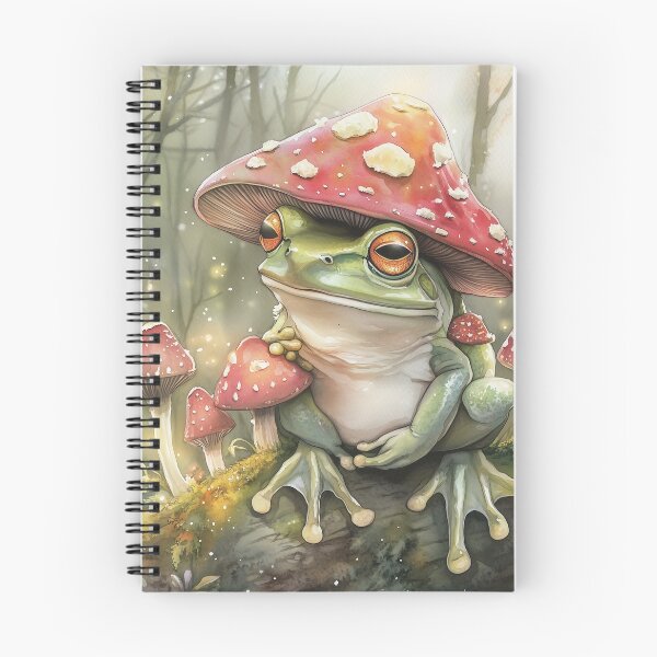 Item preview, Frog & Fungi Fantasy designed and sold by SporeandCanvas.