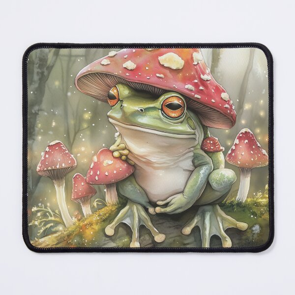 Item preview, Frog & Fungi Fantasy designed and sold by SporeandCanvas.