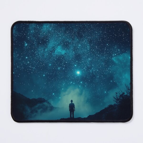 Item preview, Stargazing at Sirius – Psychedelic Dreamlike Cosmic Art designed and sold by Fantasy Masterpiece.