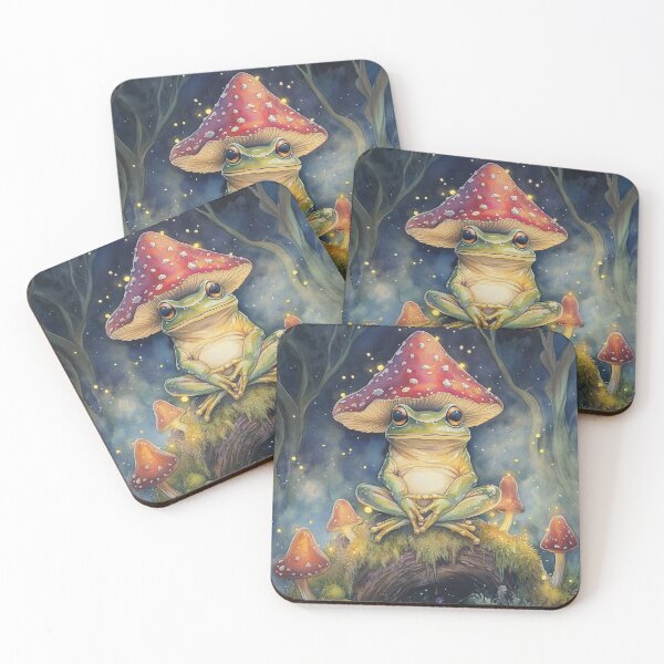 Item preview, Frog Fairy Tale Art designed and sold by SporeandCanvas.