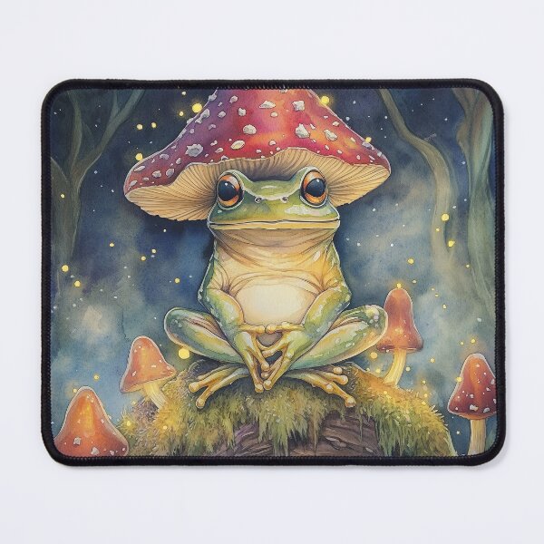 Item preview, Frog Fairy Tale Art designed and sold by SporeandCanvas.