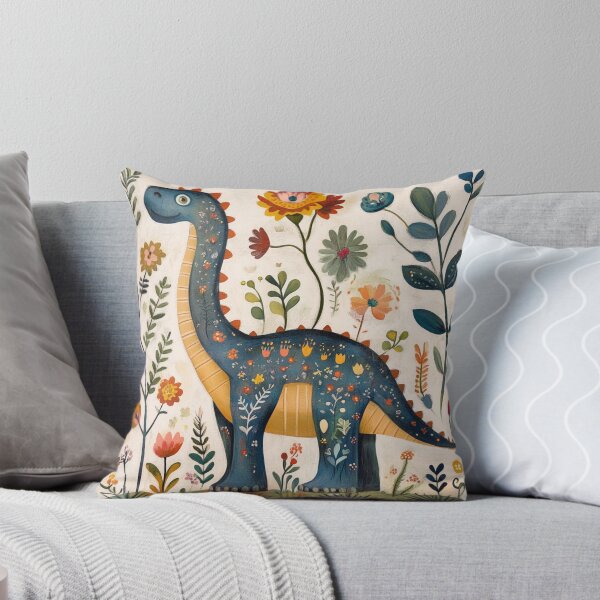 Item preview, Floral Dinosaur in Nature designed and sold by WinfinityStudio.