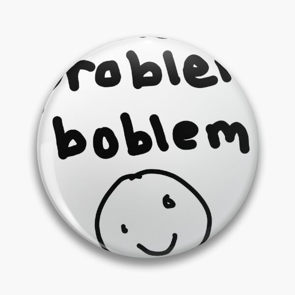 Item preview, no problem boblem designed and sold by ValerieAnneArt.