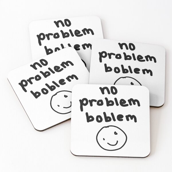 Item preview, no problem boblem designed and sold by ValerieAnneArt.