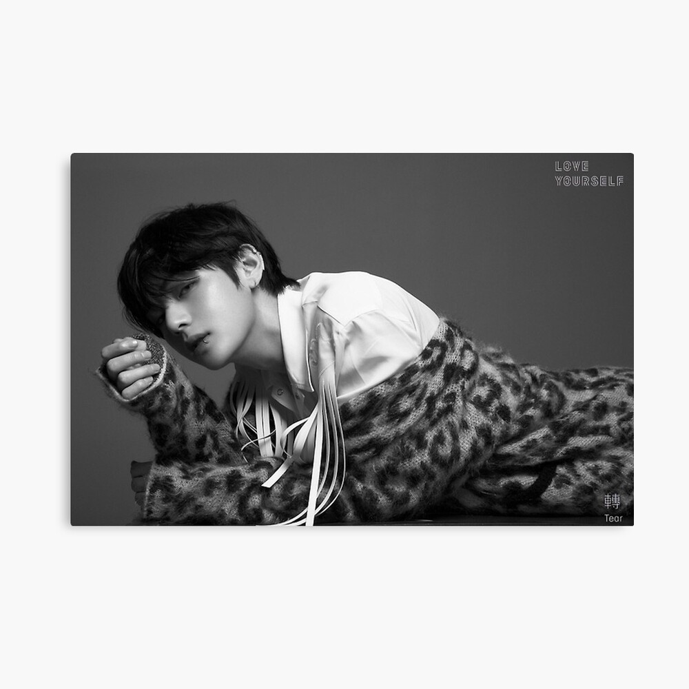 Taehyung V Bts Love Yourself Tear Photoshoot 18 Art Board Print By Liamoon Redbubble