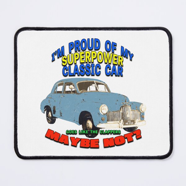 Item preview, Funny Classic Car Design – Vintage Blue Holden FX – Retro Car Lover Gift designed and sold by Michael van der Hoorn.