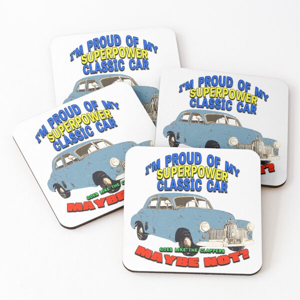 Item preview, Funny Classic Car Design – Vintage Blue Holden FX – Retro Car Lover Gift designed and sold by Michael van der Hoorn.