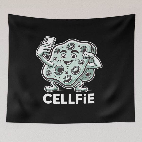 Item preview, Cellfie | Funny Biology Science Meme designed and sold by Flying Penguins.
