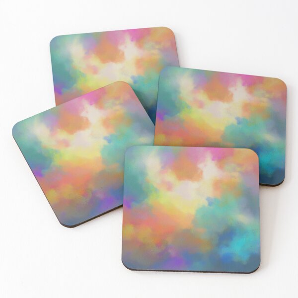 Item preview, Abstract Colorful Pastel Cloud Pattern designed and sold by calibrit.