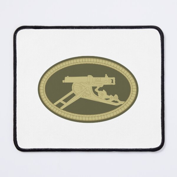 Item preview, WWI German MG 08 badge Sticker Feldgrau backing designed and sold by Devotee1973.