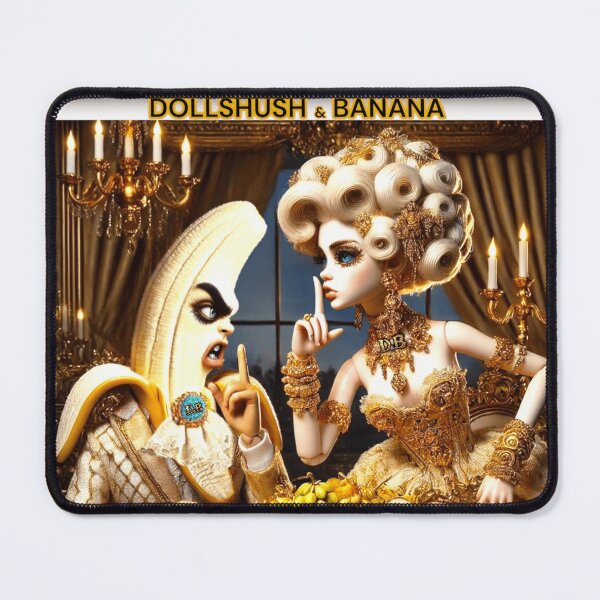 Item preview, DOLLSHUSH & BANANA - Luxurious Fashion & Fruit Veggie Parody designed and sold by B-DIFF-e-RENT.
