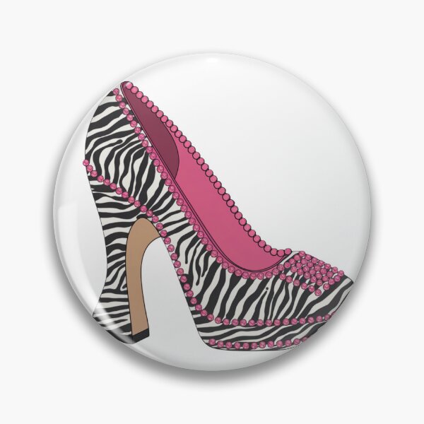 Artikelvorschau, Pumps mit Zebra-Print entworfen und verkauft von nostalgicthrift.