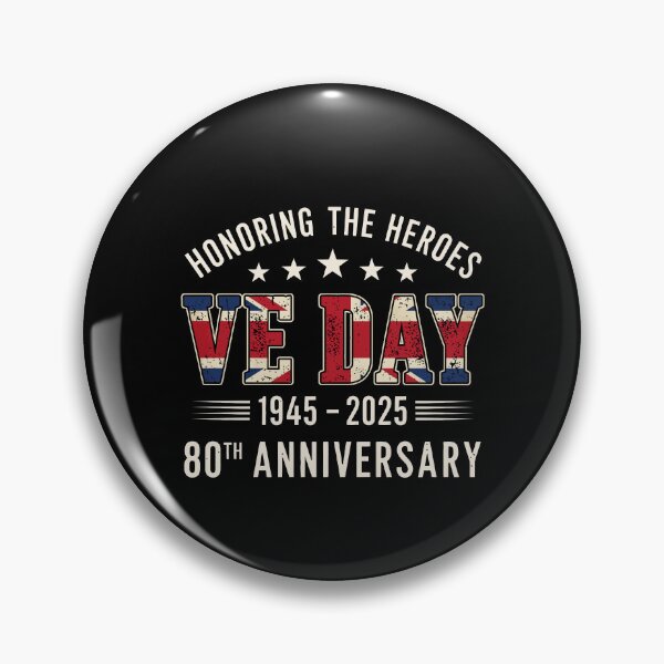 Item preview, VE Day 2025 Flag 80th anniversary 2025 V-E Day 80th designed and sold by varioarts.