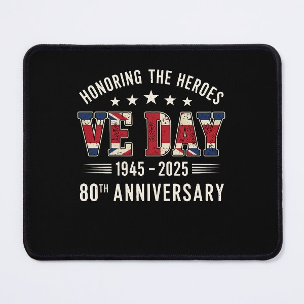 Item preview, VE Day 2025 Flag 80th anniversary 2025 V-E Day 80th designed and sold by varioarts.