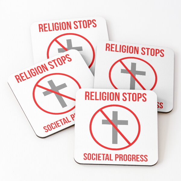 Item preview, Religion stops societal progress  designed and sold by Rachel the Artist .