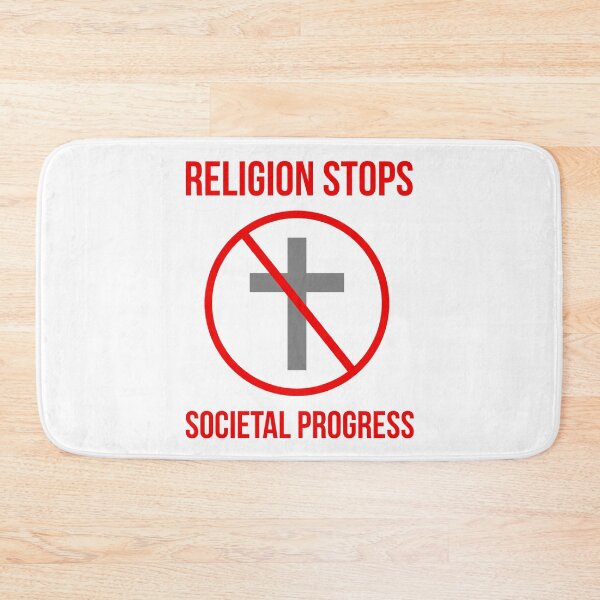 Item preview, Religion stops societal progress  designed and sold by Rachel the Artist .