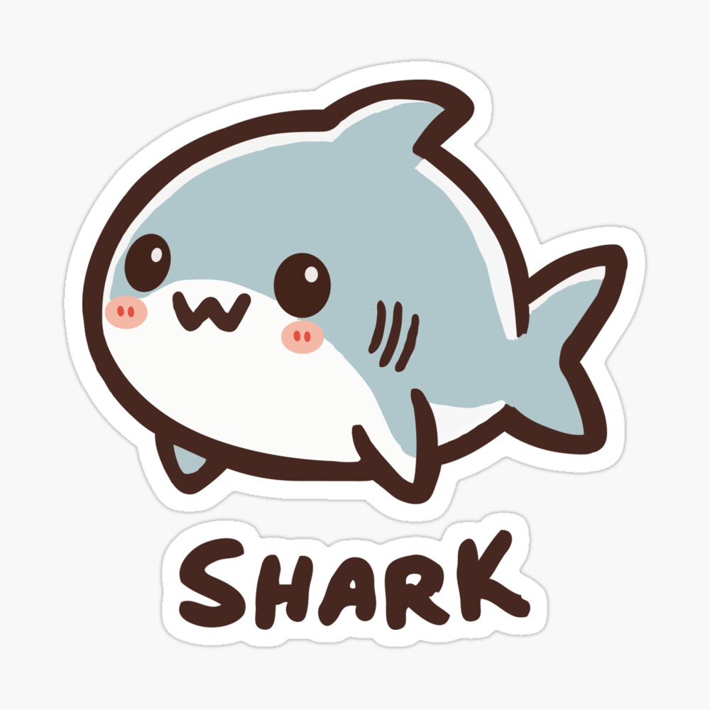 Cute Shark Poster