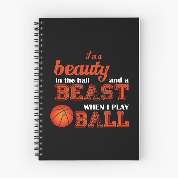 Item preview, Basketball   Im A Beauty In The Hall And A Beast When I Play Ball designed and sold by Masonixem.