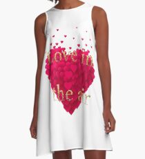 Love in the air A-Line Dress