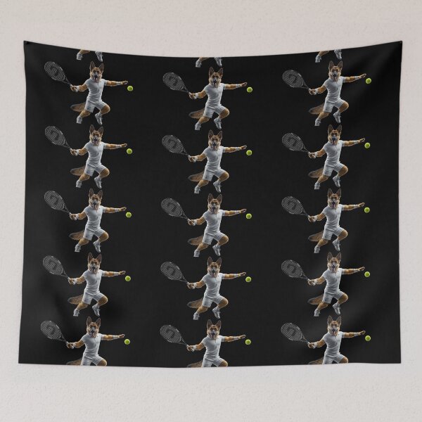 Item preview,  "Tennis Ace German Shepherd" designed and sold by Wiredart.