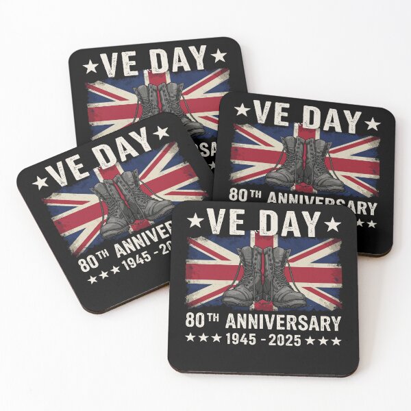 Item preview, VE Day 2025 Flag 80th anniversary 2025 V-E Day 80th designed and sold by varioarts.