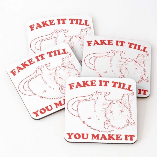 Item preview, Fake it till you make it designed and sold by Chaos Haven.