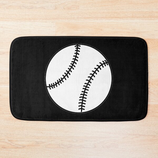Item preview, Black And White Baseball Ball - Doodle designed and sold by miaa-artistshop.