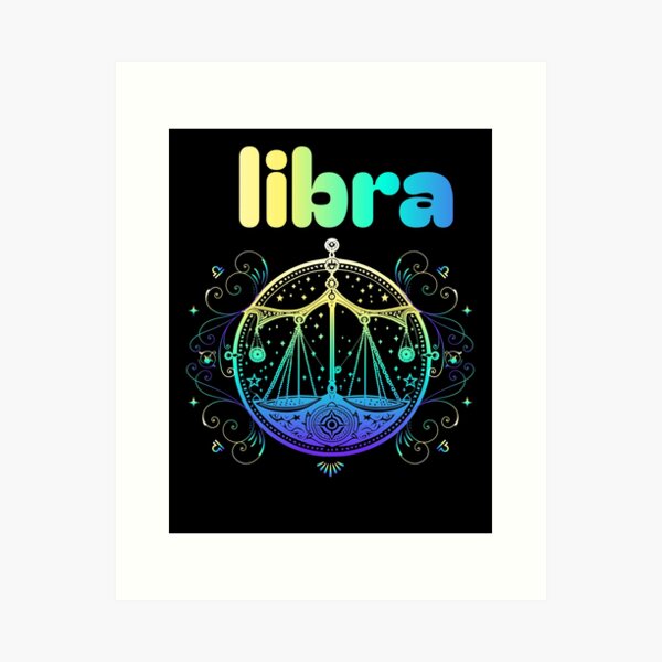 Item preview, Libra Zodiac Sign designed and sold by pikeprints.