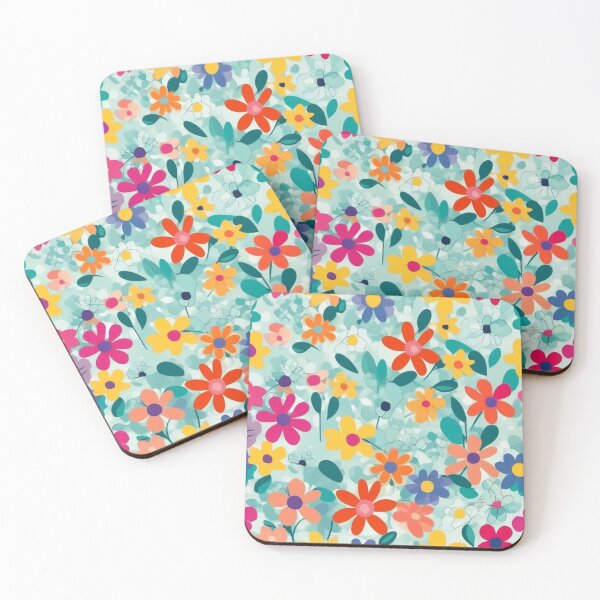 Item preview, Colorful Spring Garden Pattern designed and sold by calibrit.