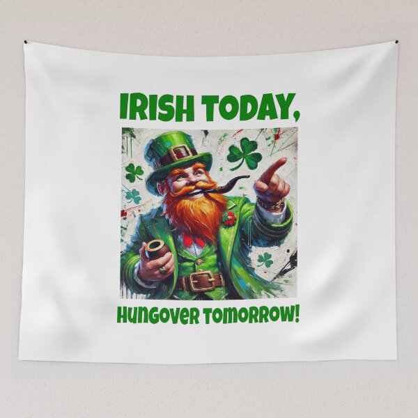 Item preview, Saint Patricks Day  IRISH TODAY    designed and sold by threeABinks.