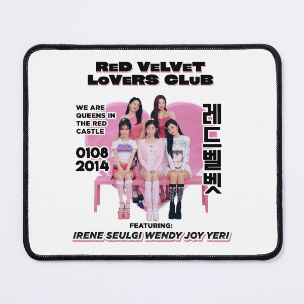 Item preview, RED VELVET LOVERS CLUB designed and sold by velvetmoonlab.