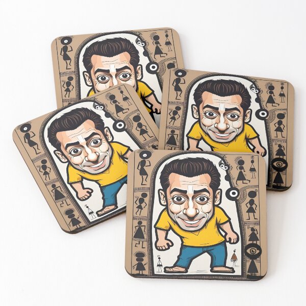 Item preview, Cute Salman Warli art designed and sold by maddie-artz.
