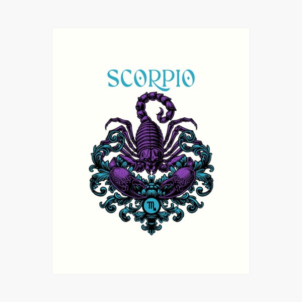 Item preview, Scorpio Zodiac Sign  designed and sold by pikeprints.