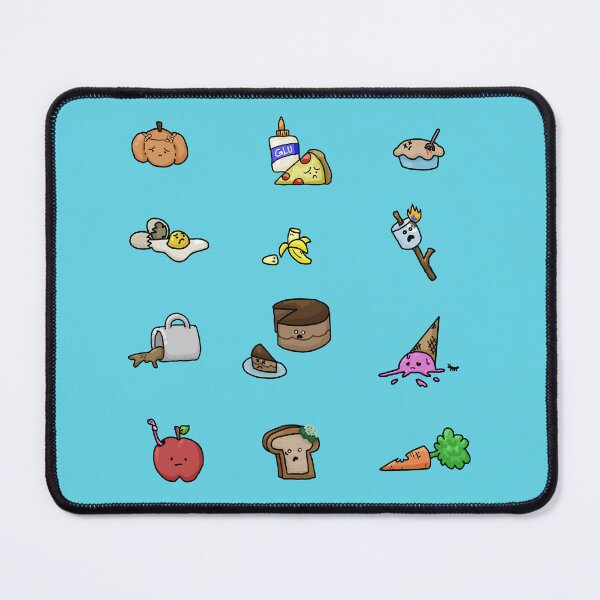 Item preview, Sad Food Sticker Sheet designed and sold by Rachel Singh.