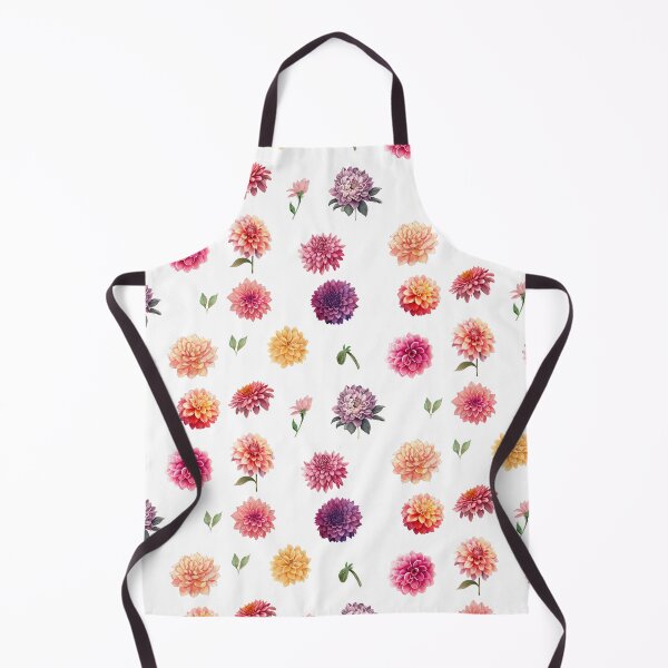 Item preview, Watercolor Garden Dahlia Flowers designed and sold by silviaol.