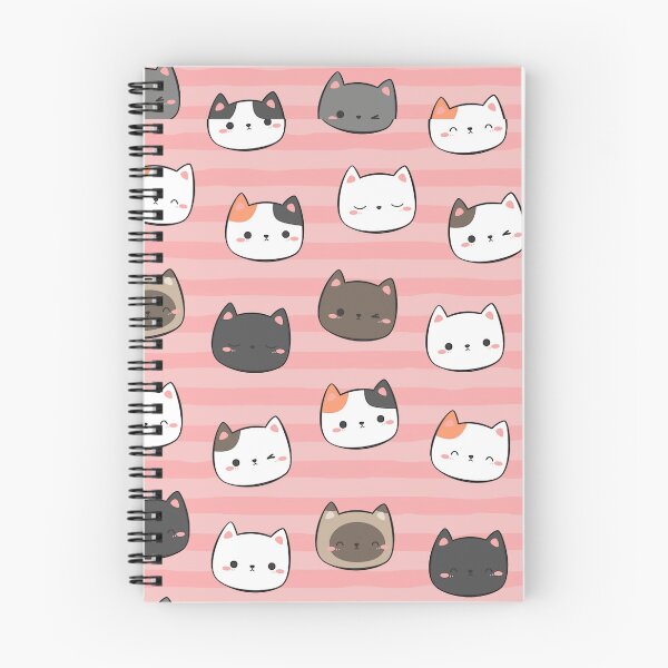 Item preview, Seamless  with Kitty Cat Head designed and sold by vintageretrostyleshop.
