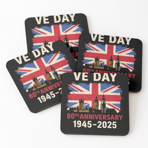 Item preview, VE Day 2025 Flag 80th anniversary 2025 V-E Day 80th designed and sold by varioarts.