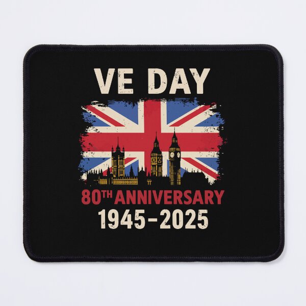 Item preview, VE Day 2025 Flag 80th anniversary 2025 V-E Day 80th designed and sold by varioarts.