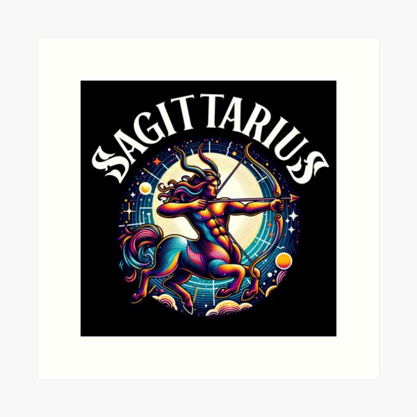 Item preview, Sagittarius Zodiac Sign  designed and sold by pikeprints.