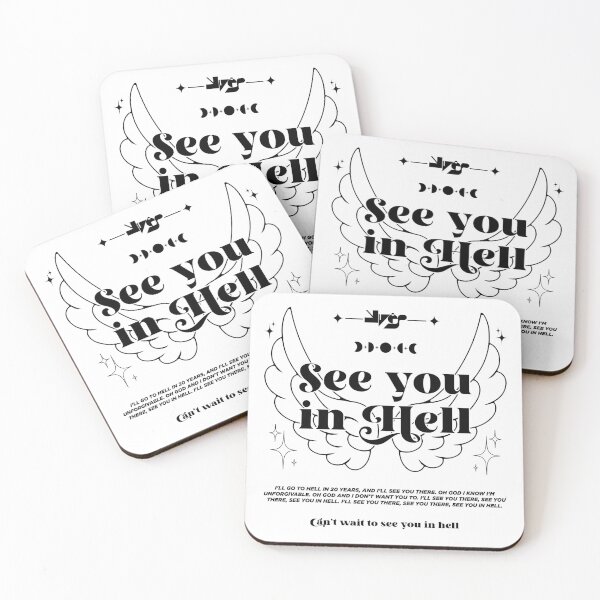 Item preview, YVES SEE YOU IN HELL designed and sold by velvetmoonlab.